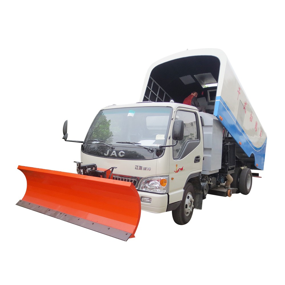 Xe tải quét đường băng sân bay Jac 3 tấn
