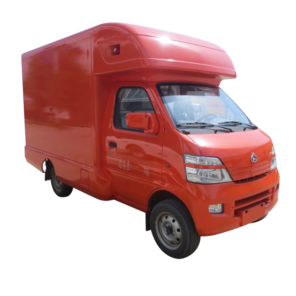 Xe tải thức ăn nhanh chạy xăng 6 bánh