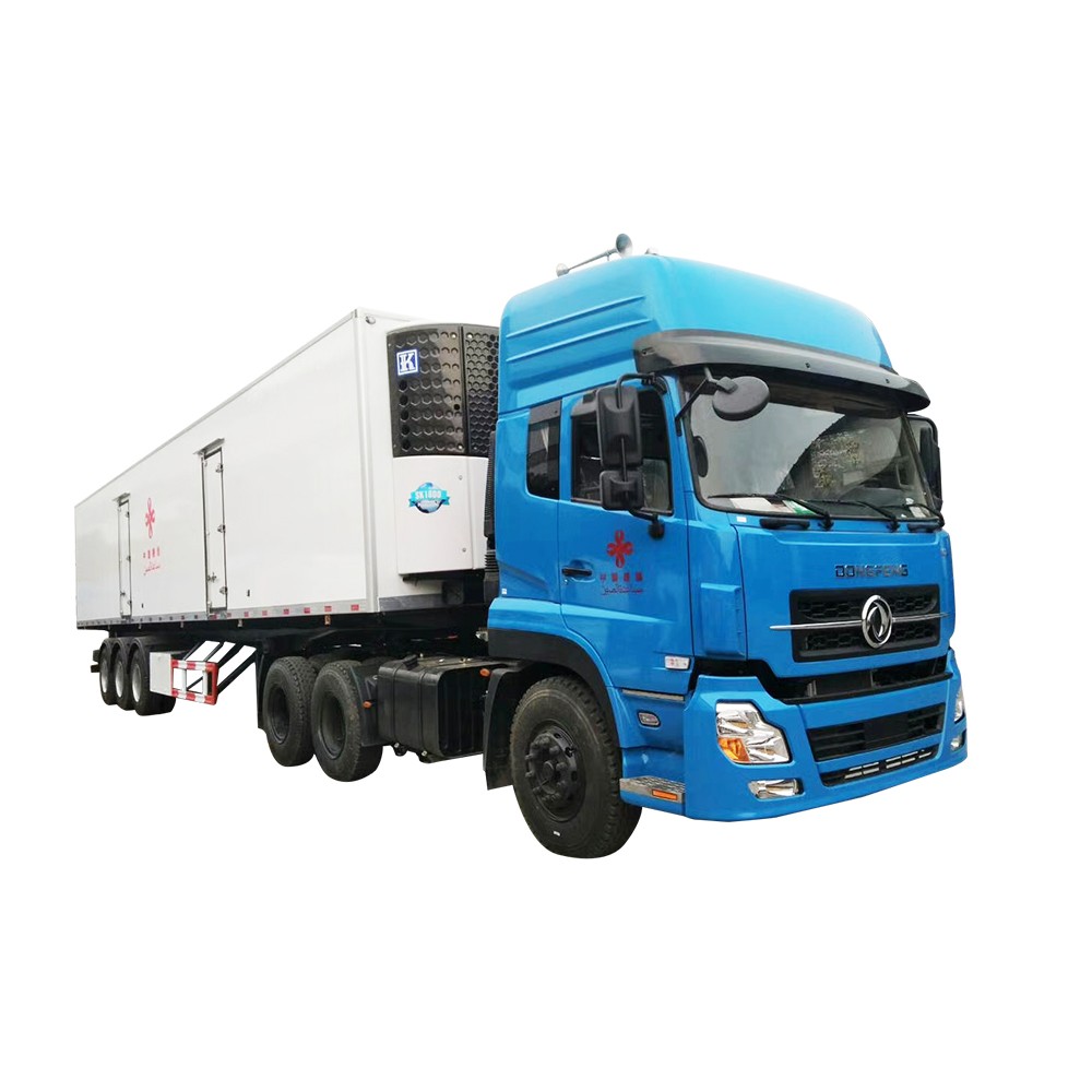 Rơ moóc bán tôn lạnh 3 trục 50 tấn