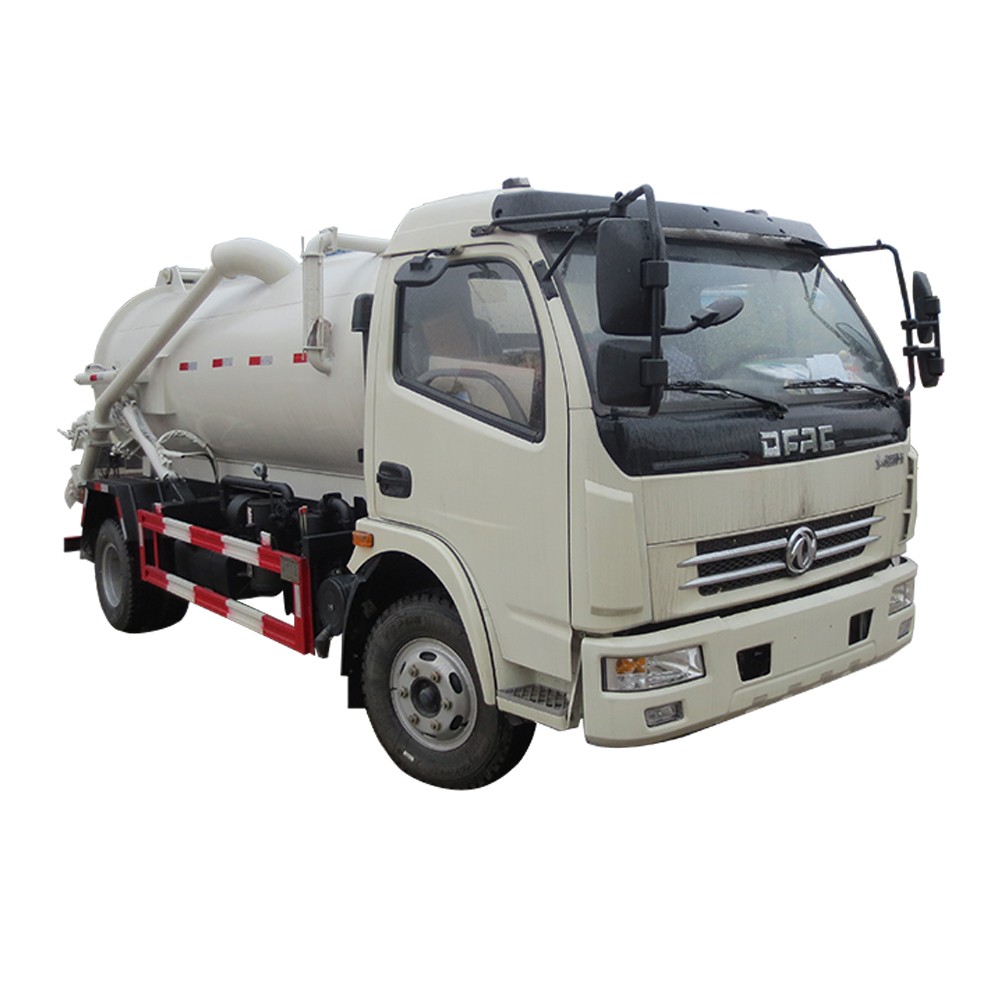 Xe chở nước thải bằng thép không gỉ 6 Cbm