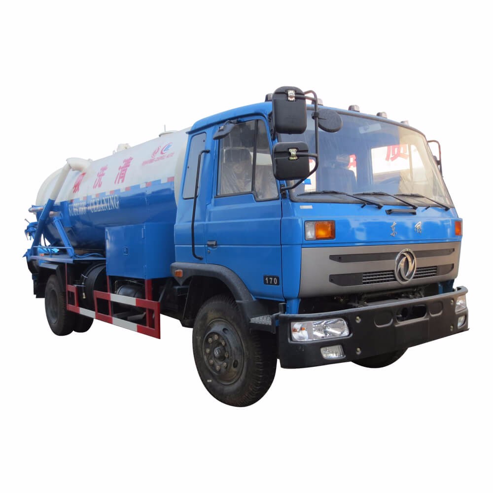 Bể hút chân không nước thải 6 bánh xe 10 M3